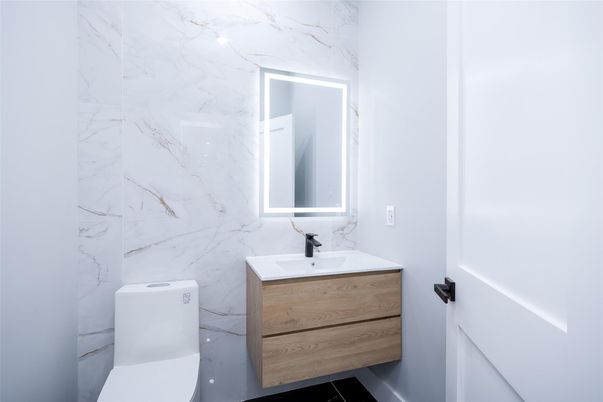 Bathroom, Interior, Marble Walls