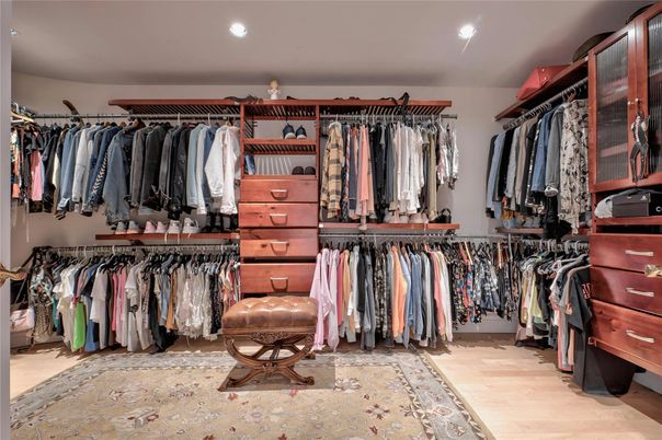 Interior, Recessed Lighting, Walk-in Closets, Wood Texture Flooring