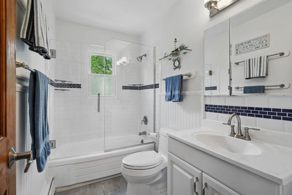 Bathroom, Glass Shower, Interior
