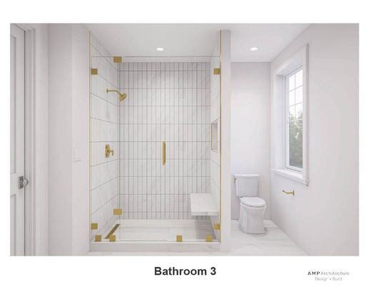 Bathroom, Glass Shower, Interior, Marble, Recessed Lighting
