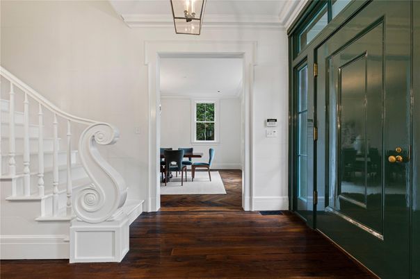 Dining room, Interior, Wood Texture Flooring