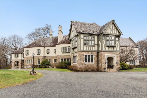 Backyard, Exterior, Facade, Tudor Revival