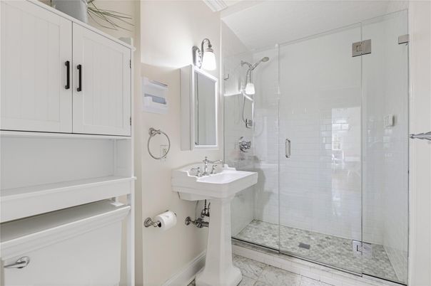 Bathroom, Glass Shower, Interior