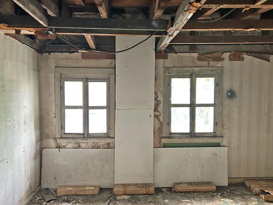 Interior, Wooden Beams