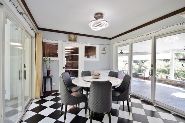 Dining room, Interior