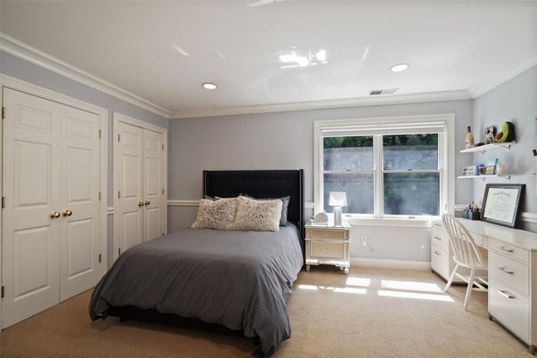 Bedroom, Home Office, Interior, Recessed Lighting