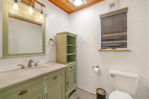 Bathroom, Interior, Wooden Ceilings
