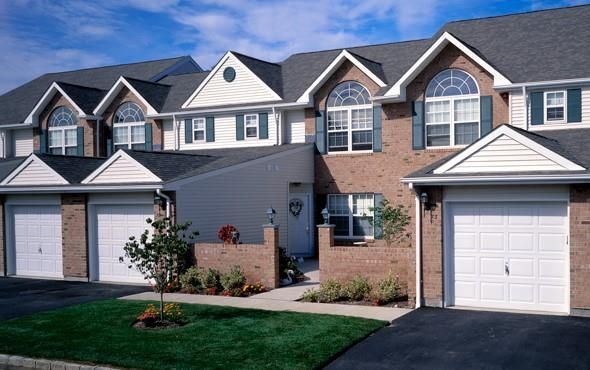 Attached, Exterior, Facade, Brick Facade, Farmhouse