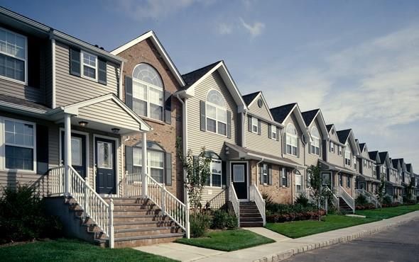 Exterior, Facade, Rowhouse