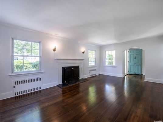 Empty room, Fireplace, Interior, Wood Texture Flooring