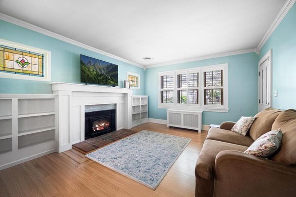 Fireplace, Interior, Living room, Wood Texture Flooring