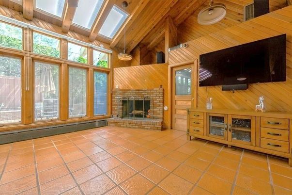 Fireplace, Interior, Wooden Beams, Wooden Ceilings, Wooden Walls