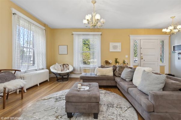 Chandelier, Interior, Living room, Wood Texture Flooring