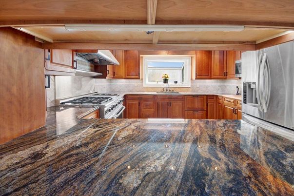 Interior, Kitchen, Wooden Beams