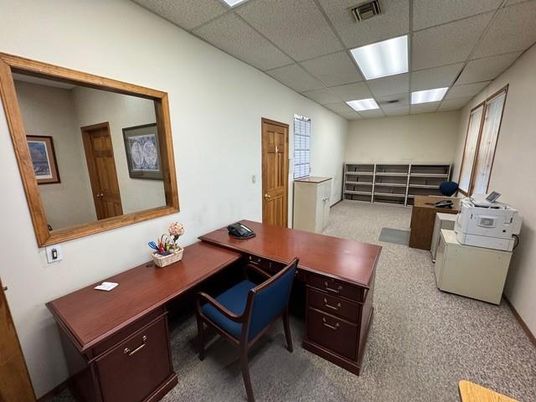 Home Office, Interior, Recessed Lighting