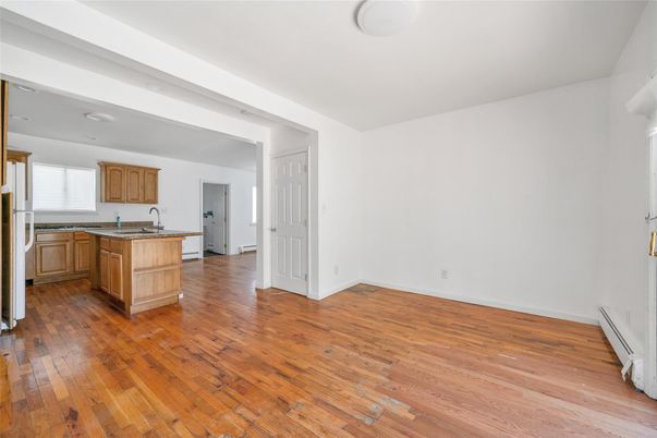 Empty room, Interior, Kitchen, Wood Texture Flooring