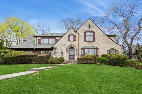 Exterior, Facade, Brick Facade, Tudor Revival