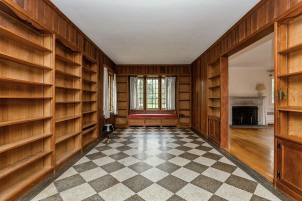 Empty room, Fireplace, Interior, Wood Texture Flooring, Wooden Walls