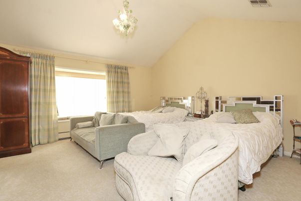 Bedroom, Chandelier, Interior