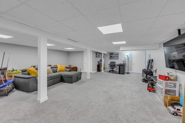 Home Office, Interior, Recessed Lighting