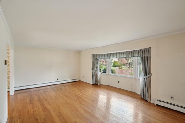 Empty room, Interior, Wood Texture Flooring