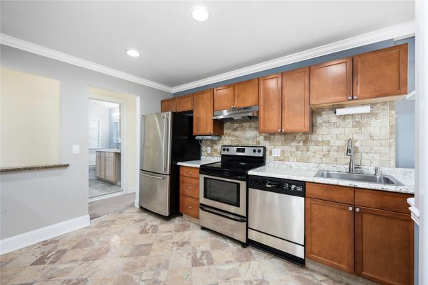 Interior, Kitchen, Recessed Lighting, Stainless Steel Appliances
