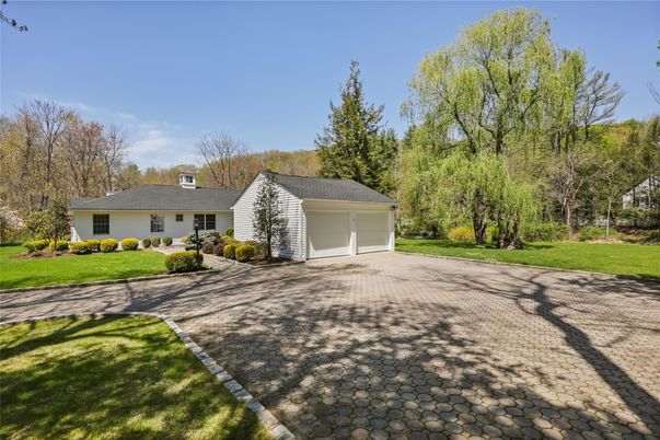Attached, Backyard, Detached Garage, Exterior, Facade, Ranch