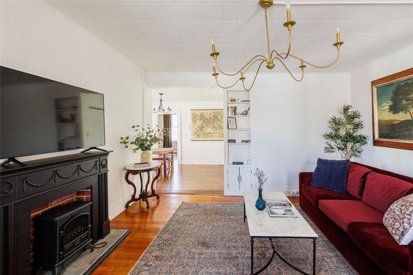 Chandelier, Fireplace, Interior, Living room, Wood Texture Flooring