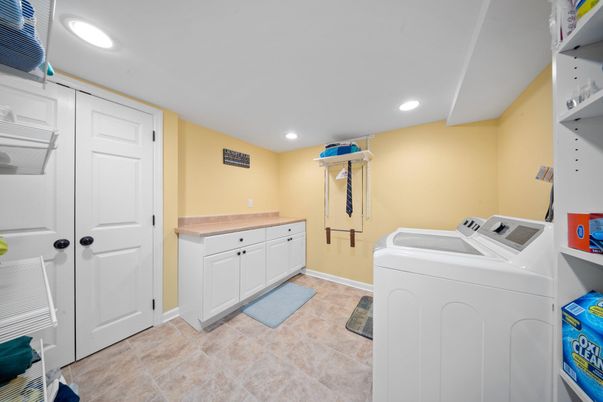Interior, Recessed Lighting, Washer