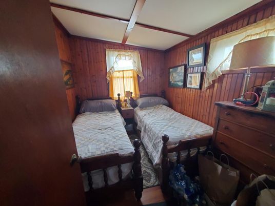 Bedroom, Interior, Wood Texture Flooring, Wooden Walls