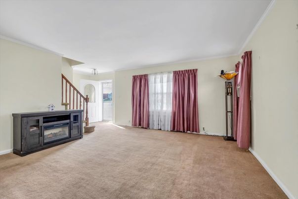 Empty room, Fireplace, Interior