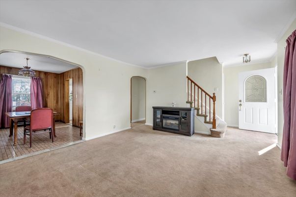 Dining room, Fireplace, Interior, Wooden Walls