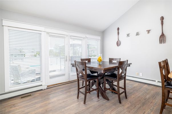 Dining room, Interior, Wood Texture Flooring