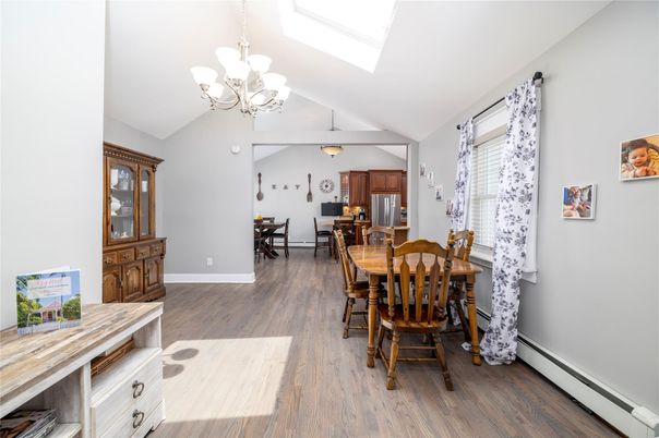 Chandelier, Dining room, Interior, Kitchen, Wood Texture Flooring