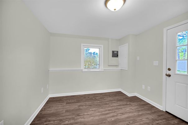 Empty room, Interior, Wood Texture Flooring