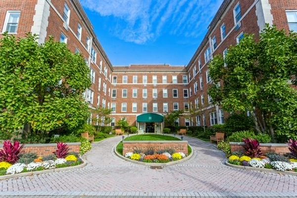 Exterior, Facade, Brick Facade, Condo Building