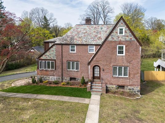 Exterior, Facade, Brick Facade, Tudor Revival