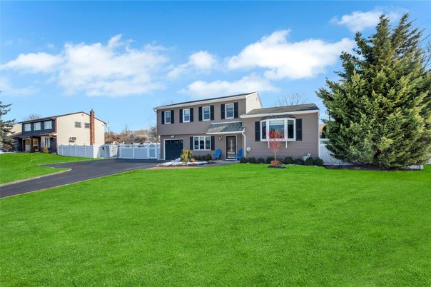 Attached, Backyard, Exterior, Facade, Raised Ranch