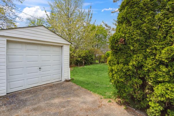 Backyard, Detached Garage, Exterior