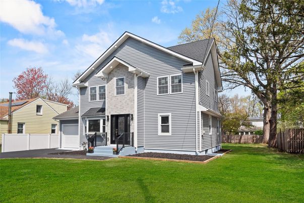Attached, Backyard, Exterior, Facade, Farmhouse