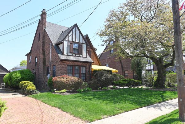Exterior, Facade, Brick Facade, Tudor Revival