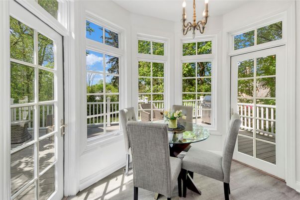 Chandelier, Dining room, Interior, Sun Room, Wood Texture Flooring