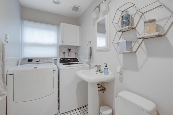 Interior, Recessed Lighting, Washer