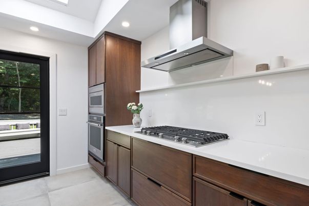 Interior, Kitchen, Recessed Lighting, Stainless Steel Appliances