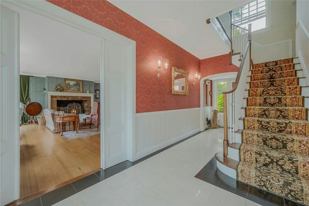 Fireplace, Interior, Wood Texture Flooring