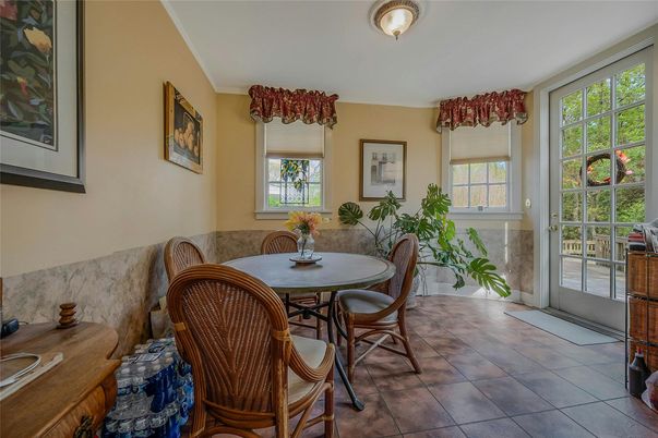 Dining room, Interior