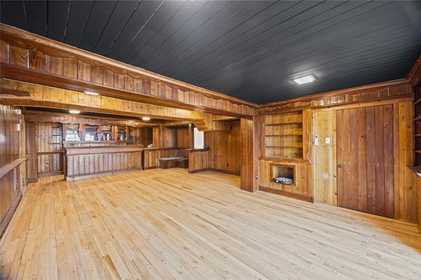 Empty room, Interior, Wood Texture Flooring, Wooden Walls