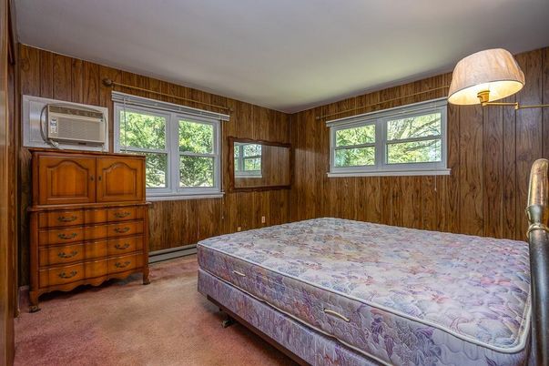 Bedroom, Interior, Wooden Walls