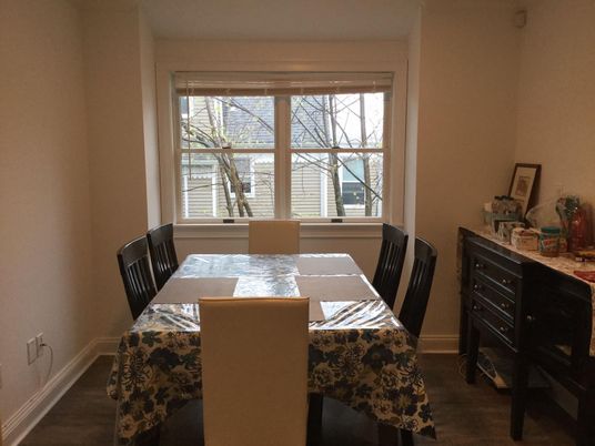 Dining room, Interior, Wood Texture Flooring