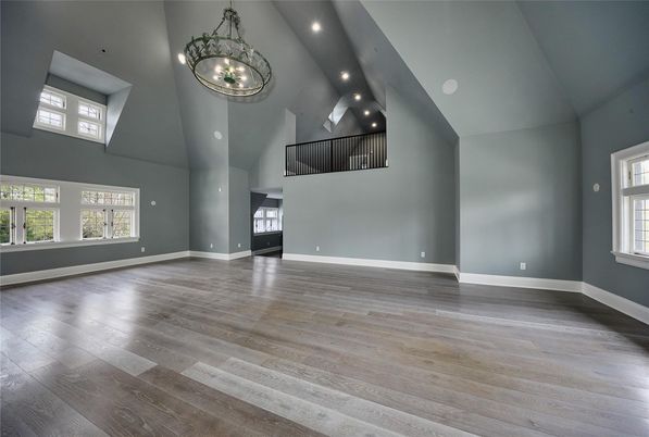 Chandelier, Interior, Pendant Lights, Recessed Lighting, Wood Texture Flooring
